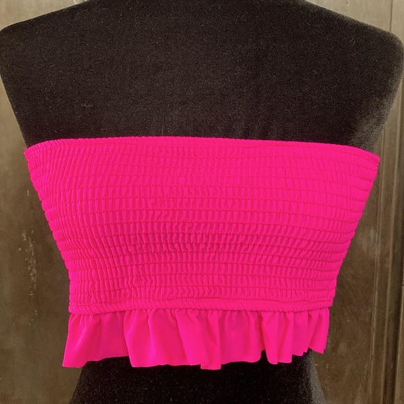 Shein hot pink bikini top - Size Large - NWNT with bag - Picture 1 of 10
